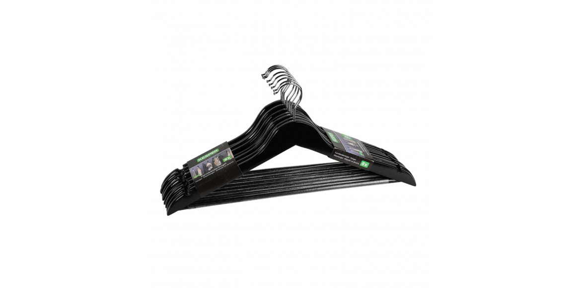 Hanger KESPER 67155 LOTUS WOOD SET 8PC BLACK 