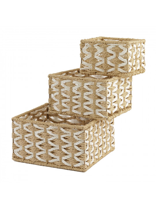 Storage box XIMI 6941963979092 3PCS SQUARE STORAGE BOXES (6941963979092)