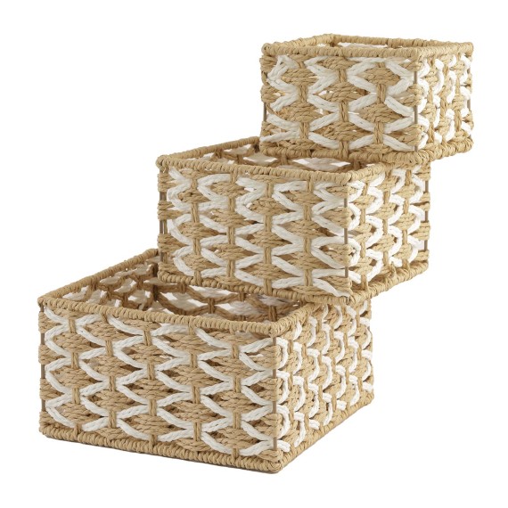 Ящик для хранения XIMI 6941963979092 3PCS SQUARE STORAGE BOXES (6941963979092)