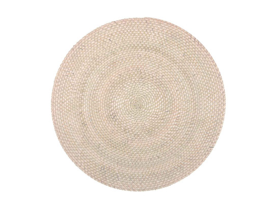 Table runner TISECO 9389NATURAL RATTAN ROUND 36CM 