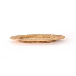 Сервировочная салфетка TISECO 9594NATURAL UNDERPLATE RATTAN ROUND 22-32CM 