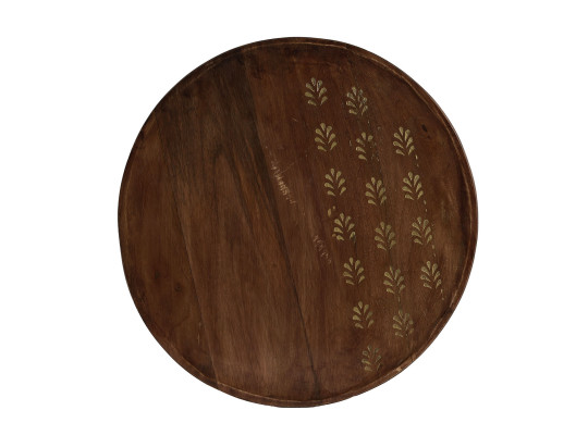Plate KOOPMAN A55500270 MANGO WOOD 38CM NATUREL (534871)