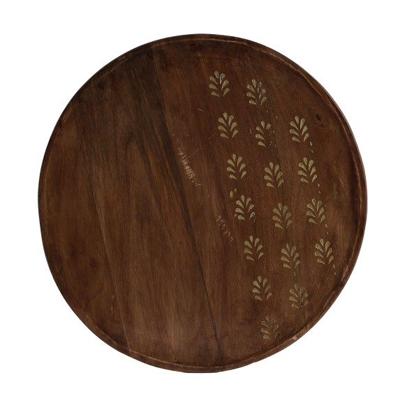 Тарелка KOOPMAN A55500270 MANGO WOOD 38CM NATUREL (534871)