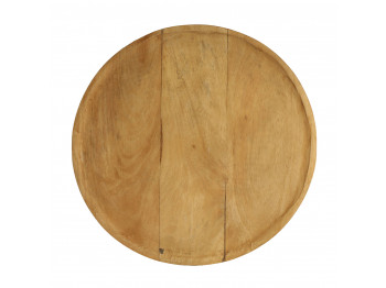 Ափսե KOOPMAN A55500360 28CM NATURAL FINISH (534581)