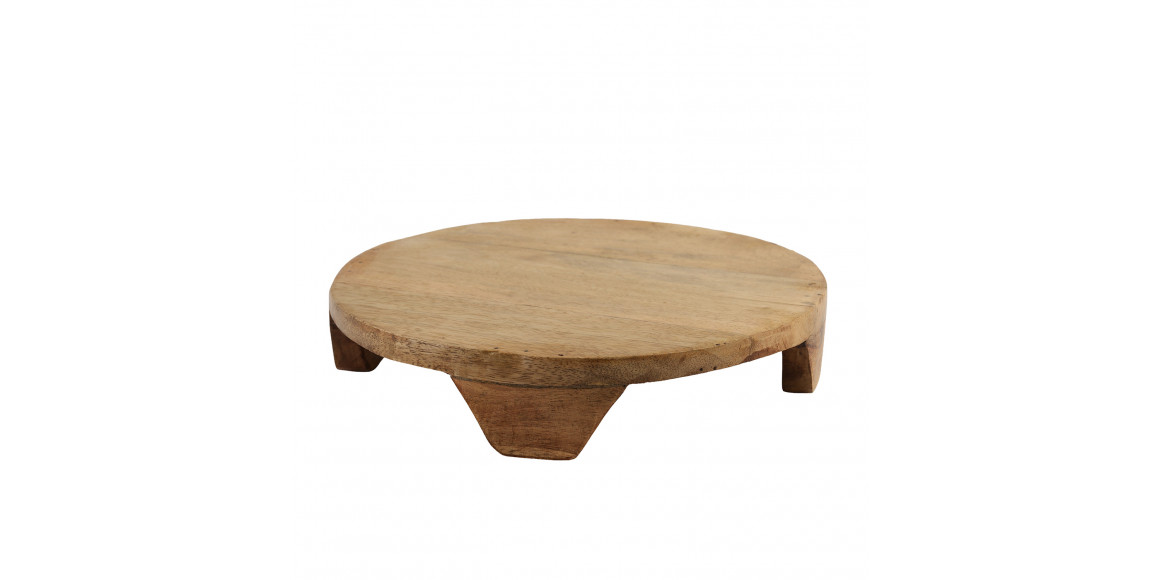 Тарелка KOOPMAN A55500400 27CM WALNUT FINISH (534963)