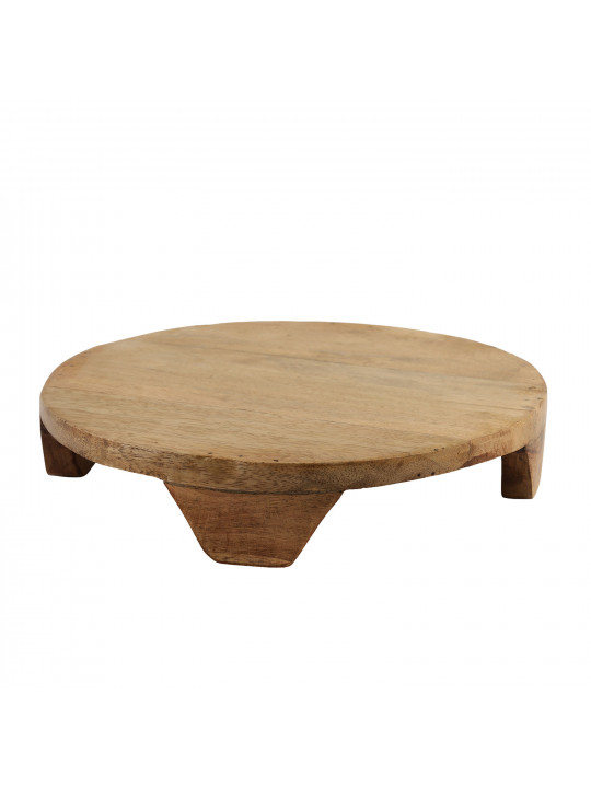 Ափսե KOOPMAN A55500400 27CM WALNUT FINISH (534963)