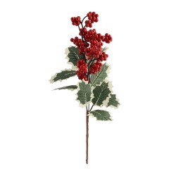 N/y decorate objects KOOPMAN BERRY LEAF PICK 30CM RED (529723) (MT1001000)