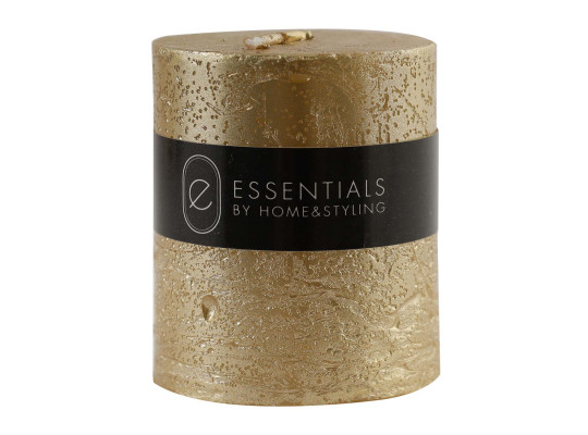 Candle KOOPMAN CANDLE PILLAR 4X5CM 3ASS CLR (601726) (ACC703580)