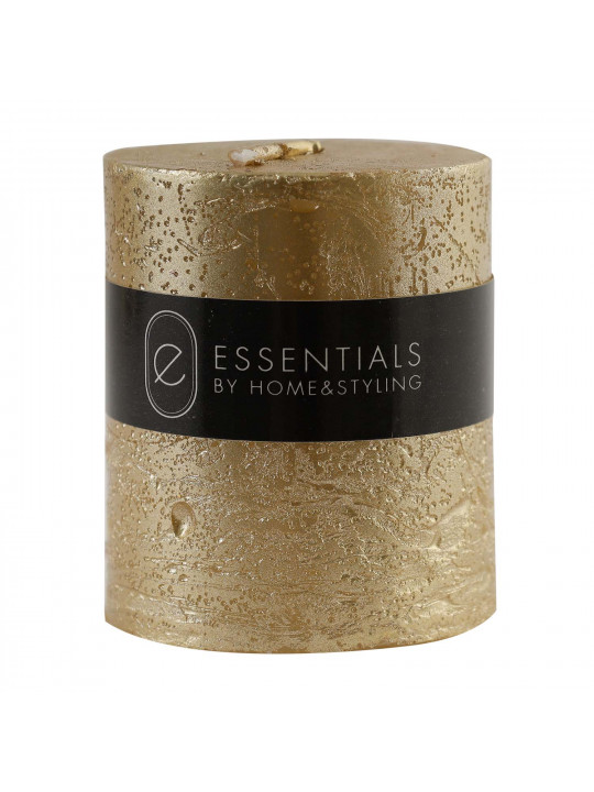 Candle KOOPMAN CANDLE PILLAR 4X5CM 3ASS CLR (601726) (ACC703580)