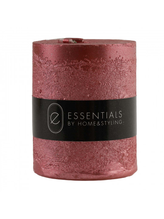 Candle KOOPMAN CANDLE PILLAR 4X5CM 3ASS CLR (601726) (ACC703580)