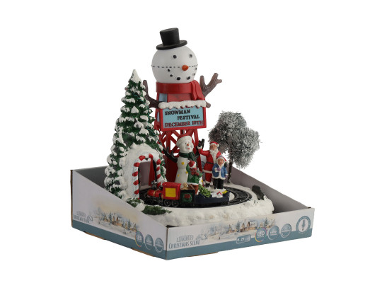 Новогодные декоративные аксессуары KOOPMAN CHRISTMAS SCENE 2ASS DESIGN (170287) (ACJ000030)