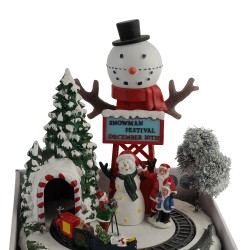 Ամանորյա դեկորատիվ առարկաներ KOOPMAN CHRISTMAS SCENE 2ASS DESIGN (170287) (ACJ000030)