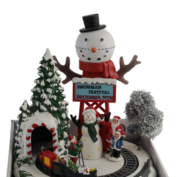 Ամանորյա դեկորատիվ առարկաներ KOOPMAN CHRISTMAS SCENE 2ASS DESIGN (170287) (ACJ000030)