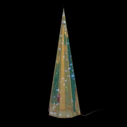 N/y decorate objects KOOPMAN CONE RAINBOW LED 40CM (212717) (AMZ140100)