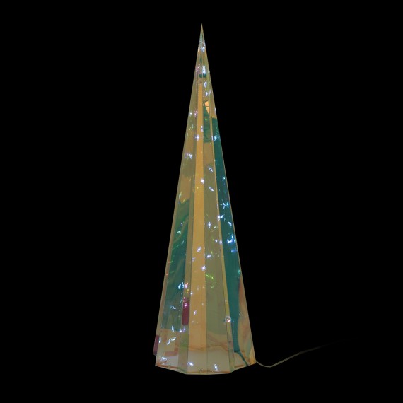 Новогодные декоративные аксессуары KOOPMAN CONE RAINBOW LED 40CM (212717) (AMZ140100)