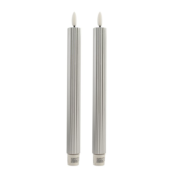 Մոմ KOOPMAN DINNER CANDLE S2 25CM SILVER (183963) (AWL101710)