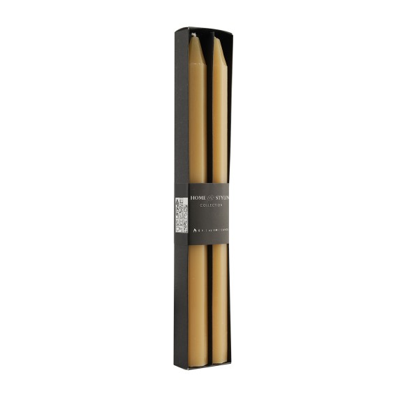 Candle KOOPMAN DINNER CANDLE SET OF 2PSC 27CM (541169) (ACB101630)