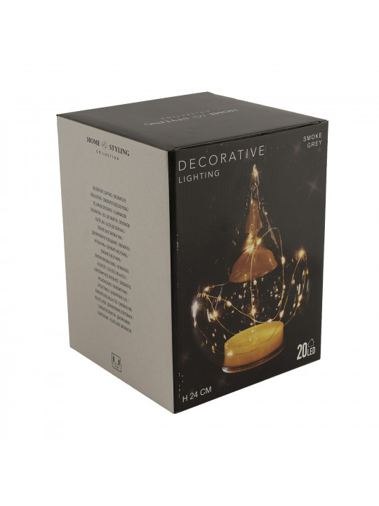 Новогодные декоративные аксессуары KOOPMAN DROP TABLE DECORATION LED 24CM (223515) (AAB200220)