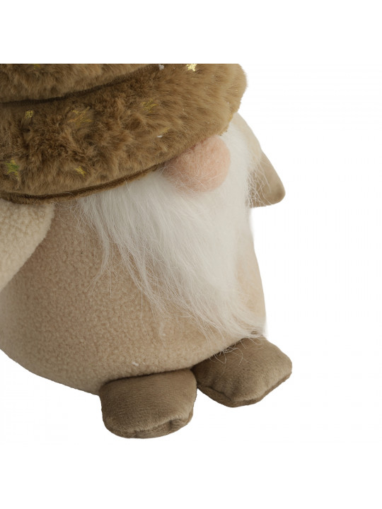 Новогодные декоративные аксессуары KOOPMAN GNOME HANGDECO 32CM 3ASS BROWN (052788) (ANM222360)