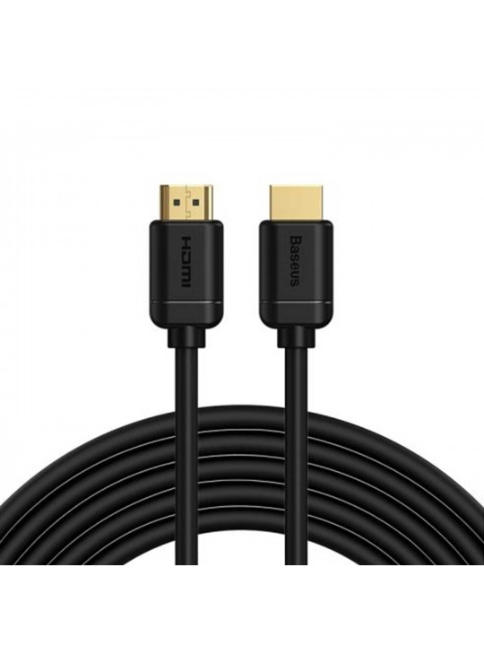 Մալուխ BASEUS HORIZONTAL 4KHDMI MALE TO 4KHDMI MALE 3M CADKLF-G01 (BK) 