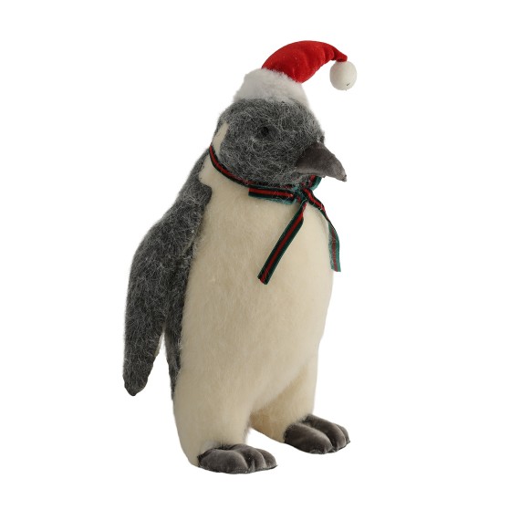 Новогодные декоративные аксессуары KOOPMAN PENGUIN STANDING 35CM 3ASS BIG (146401) (CAA753840)