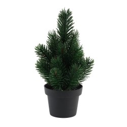 N/y decorate objects KOOPMAN PINE TREE IN POT 22CM 3ASS (197854) (317910010)