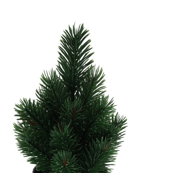 Новогодные декоративные аксессуары KOOPMAN PINE TREE IN POT 22CM 3ASS (197854) (317910010)