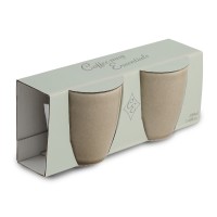 Cups set KOOPMAN Q99000340 MUG STONEWARE 220ML 6ASS CLR (483575)