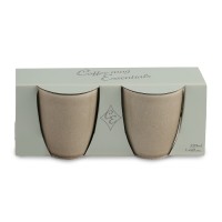 Cups set KOOPMAN Q99000340 MUG STONEWARE 220ML 6ASS CLR (483575)