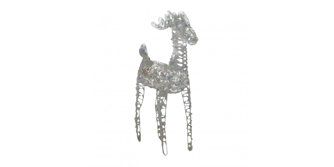 N/y decorate objects KOOPMAN REINDEER 80CM GOLD MICRO LED (066488) (AMZ112450)