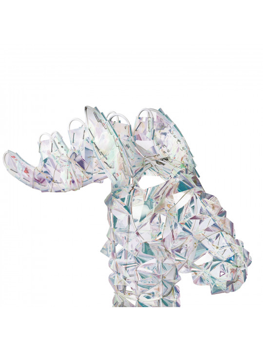 Ամանորյա դեկորատիվ առարկաներ KOOPMAN REINDEER 80CM GOLD MICRO LED (066488) (AMZ112450)