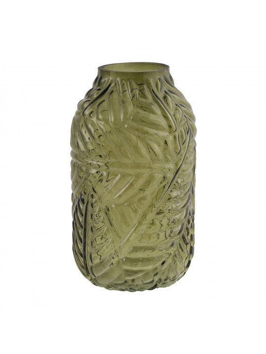 Ծաղկաման KOOPMAN VASE 215MM LEAF DESIGN 3ASS CL (620871) (AAE445300)