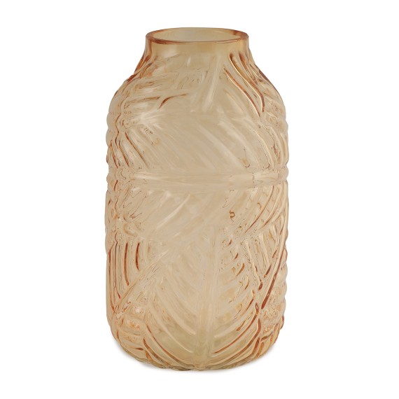 Vase KOOPMAN VASE 215MM LEAF DESIGN 3ASS CL (620871) (AAE445300)