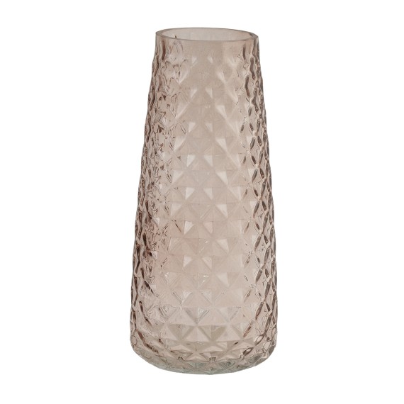 Vase KOOPMAN VASE IN GLASS 10X21CM 2ASS (637824) (AC7110590)