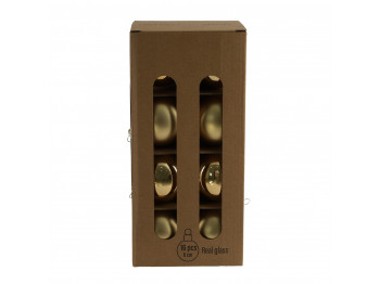 N/y decorate objects KOOPMAN XMAS BALL 60MM SET 16PC GOLD (598736) (ARB200400)