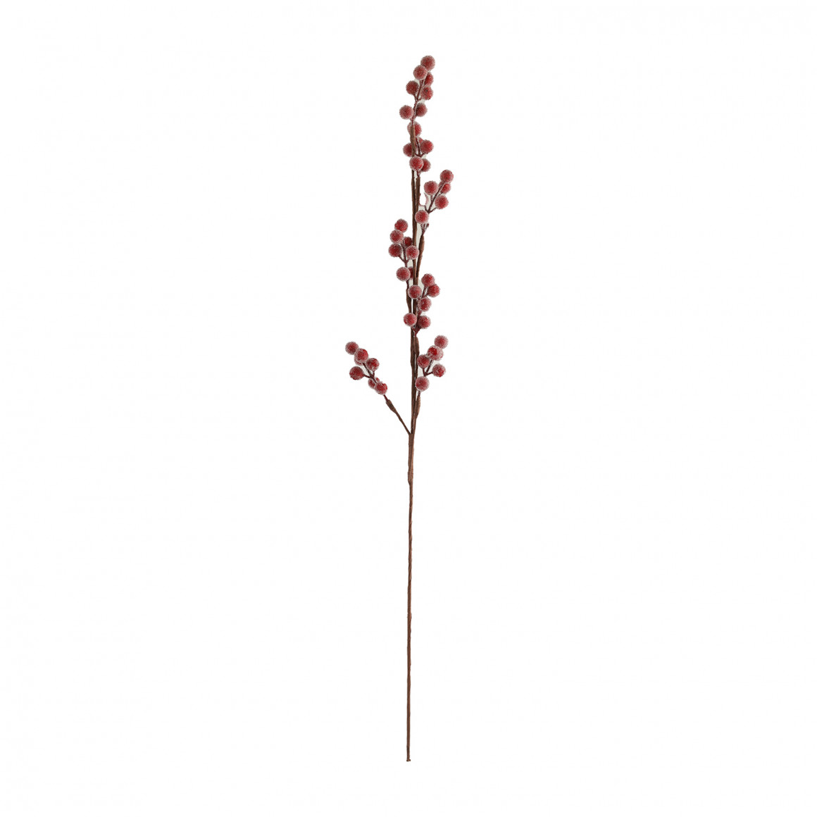 N/y decorate objects KOOPMAN XMAS BERRY BRANCH 75CM SUGARED (530736) (MT1001110)