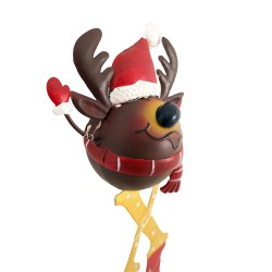 Ամանորյա դեկորատիվ առարկաներ KOOPMAN XMAS ON PICK WITE LED 100CM 3ASS (057240) (ALX630240)