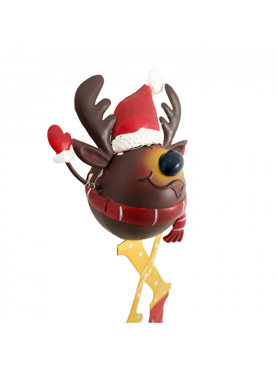 Ամանորյա դեկորատիվ առարկաներ KOOPMAN XMAS ON PICK WITE LED 100CM 3ASS (057240) (ALX630240)