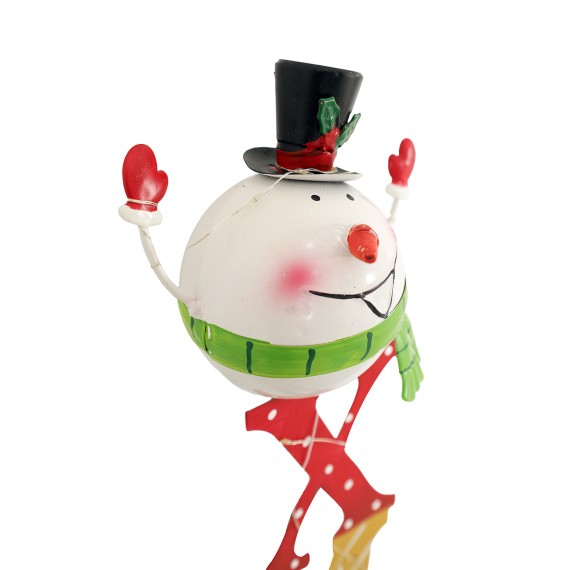 Новогодные декоративные аксессуары KOOPMAN XMAS ON PICK WITE LED 100CM 3ASS (057240) (ALX630240)