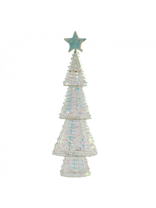 Ամանորյա դեկորատիվ առարկաներ KOOPMAN XMAS TREE 68CM 80LED RAINBOW (214681) (AMZ112570)