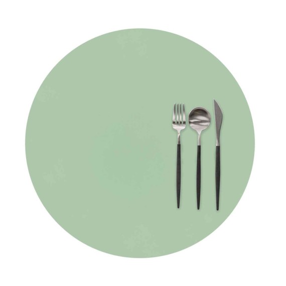 Table runner TISECO ZZ0474GREEN TOGO ROUND 38CM 