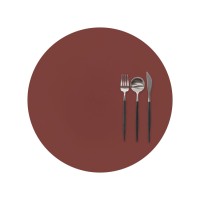 Սպասքի տակդիր TISECO ZZ0474RED TOGO ROUND 38CM 