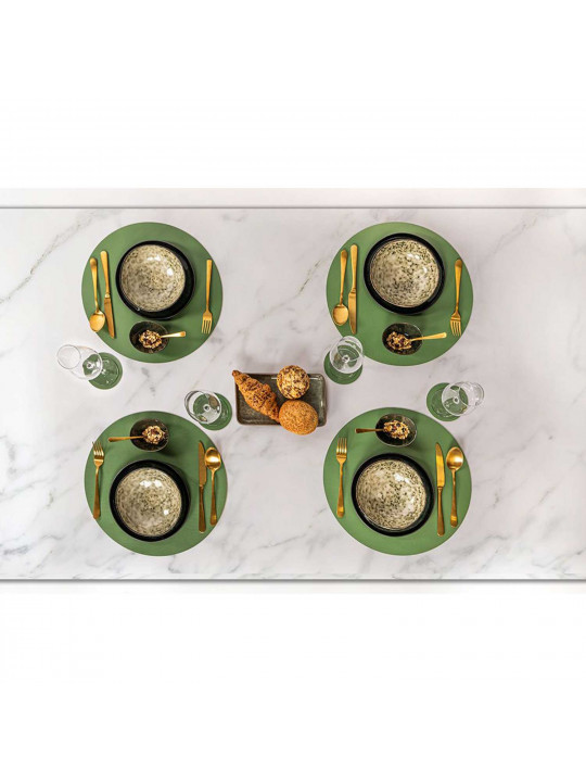 Սպասքի տակդիր TISECO ZZ0474RED TOGO ROUND 38CM 