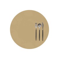 Table runner TISECO ZZ0474SAND TOGO ROUND 38CM 