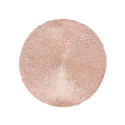Сервировочная салфетка TISECO ZZ0534ROSEGOLD CAPELINNI  ROUND 38CM 