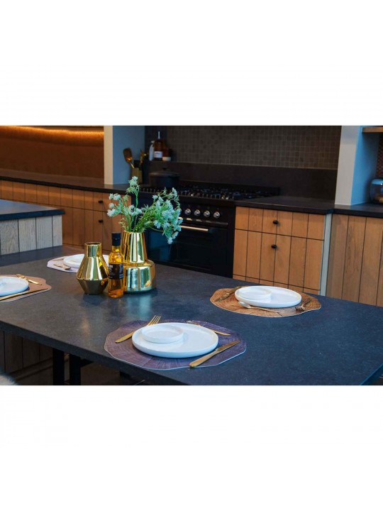 Սպասքի տակդիր TISECO ZZ0556BROWN TOGO TREE TRUNK ROUND 38CM 