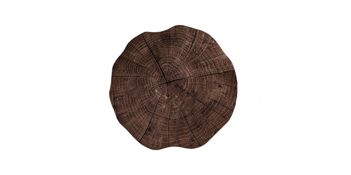 Սպասքի տակդիր TISECO ZZ0556BROWN TOGO TREE TRUNK ROUND 38CM 
