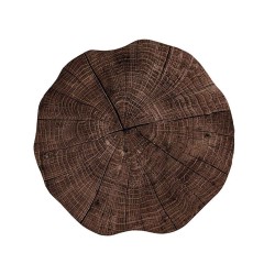 Сервировочная салфетка TISECO ZZ0556BROWN TOGO TREE TRUNK ROUND 38CM 