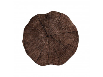 Սպասքի տակդիր TISECO ZZ0556BROWN TOGO TREE TRUNK ROUND 38CM 