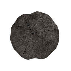 Сервировочная салфетка TISECO ZZ0556GREY TOGO TREE TRUNK ROUND 38CM 